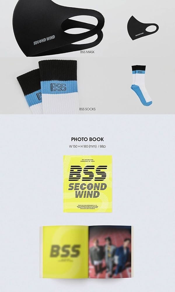 SEVENTEEN BSS  「SECOND WIND」　セット BSS (SEVENTEEN) - BSS 1ST SINGLE ALBUM 'SECOND WIND